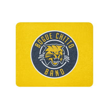 Sherpa Blanket | Bogue Chitto Band | Badge Logo