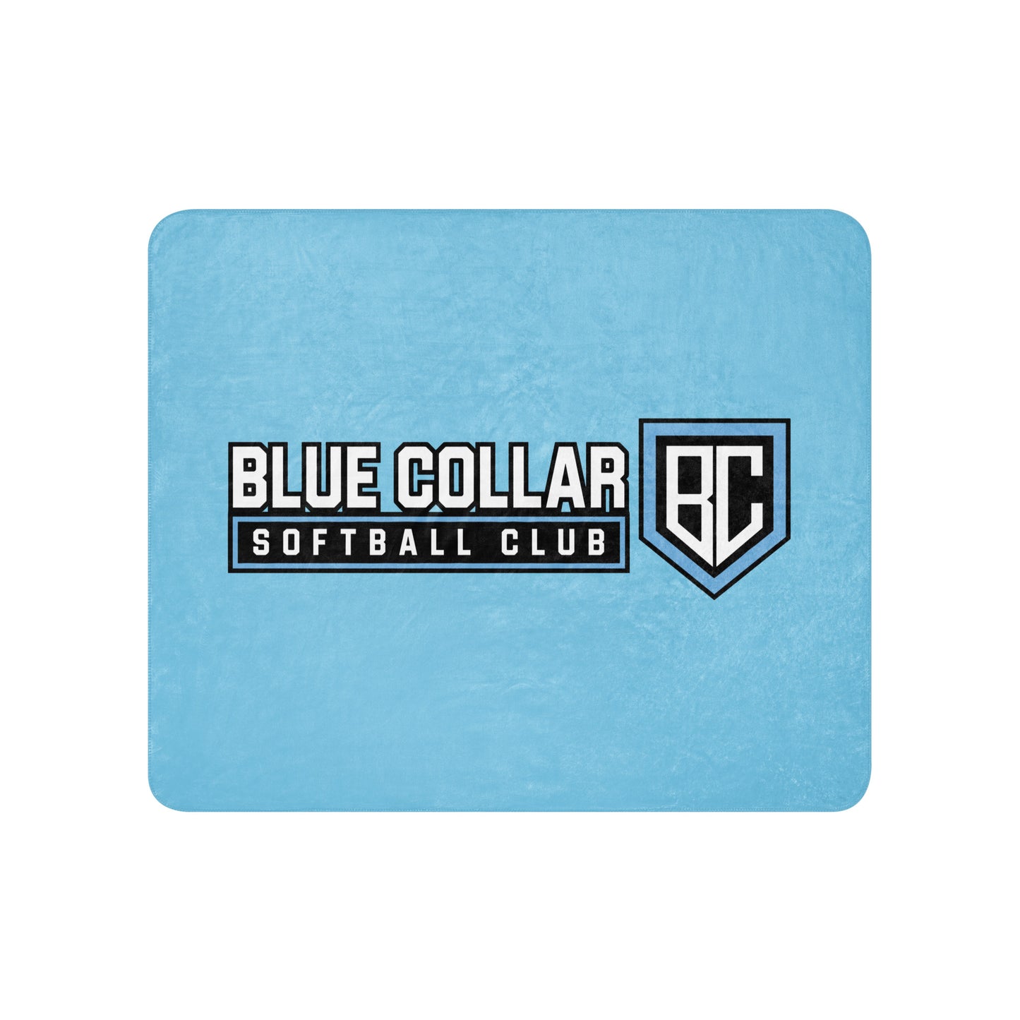 Sherpa Blanket | Blue Collar Softball 2034 | Vanguard Logo