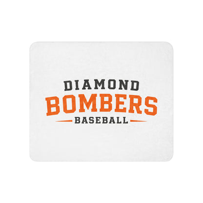 Sherpa Blanket | Diamond Bombers | Modern Script Logo