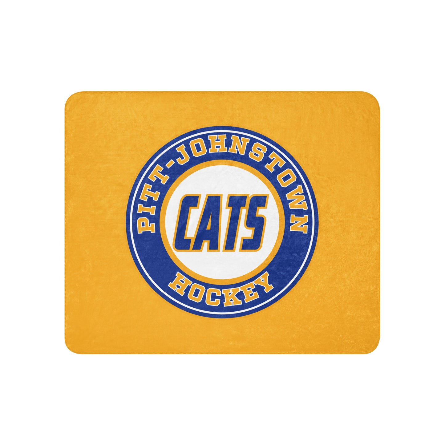 Sherpa Blanket | UPJ Hockey | Badge Logo