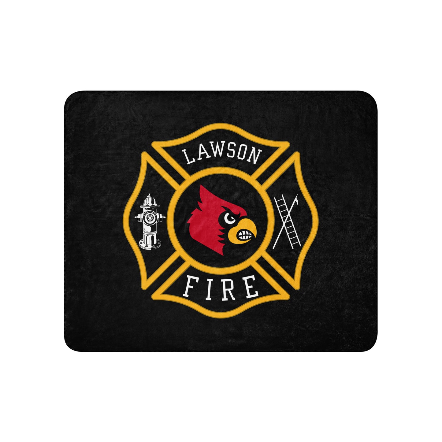 Sherpa Blanket | Lawson Fire Department | Crest Logo
