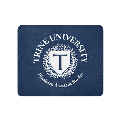 Sherpa Blanket | Trine PA program | Emblem Logo