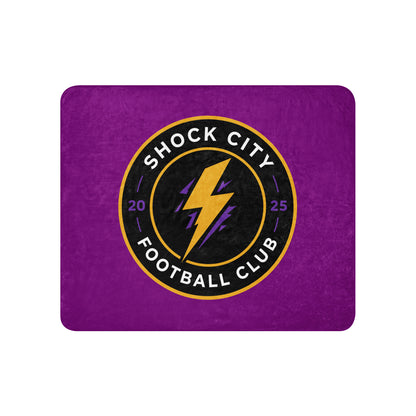 Sherpa Blanket | Shock City FC | Badge Logo