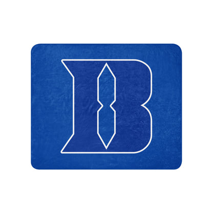 Sherpa Blanket | Blueblacks Football Club | B-Mark Logo