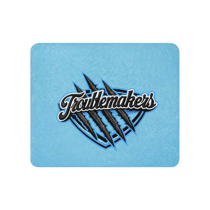 Sherpa Blanket | Triad Troublemakers | Crest Logo