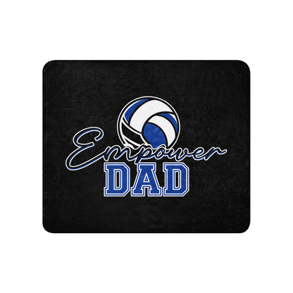 Sherpa Blanket | Empower Volleyball Club | Dad Crest Logo