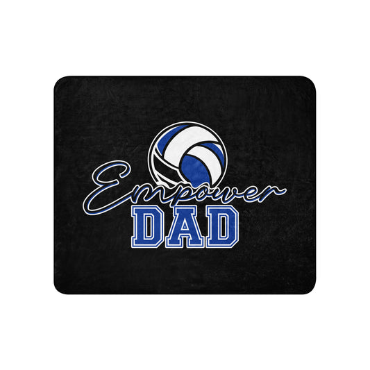Sherpa Blanket | Empower Volleyball Club | Dad Crest Logo
