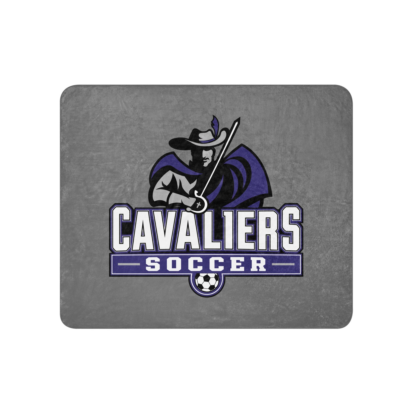 Sherpa Blanket | STM Soccer | Vanguard Logo