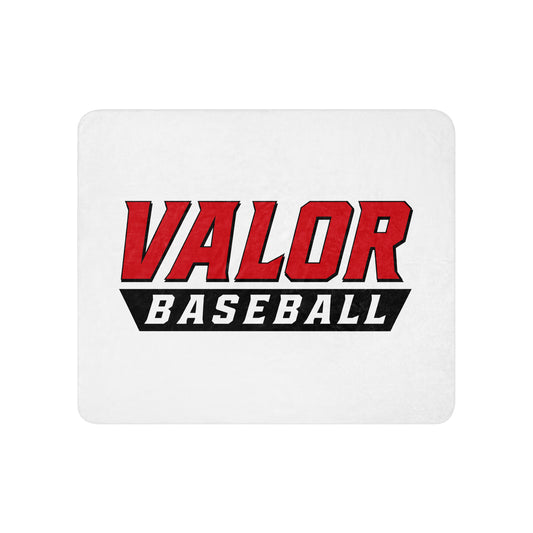 Sherpa Blanket | South Bend Valor Baseball | Emblem Logo