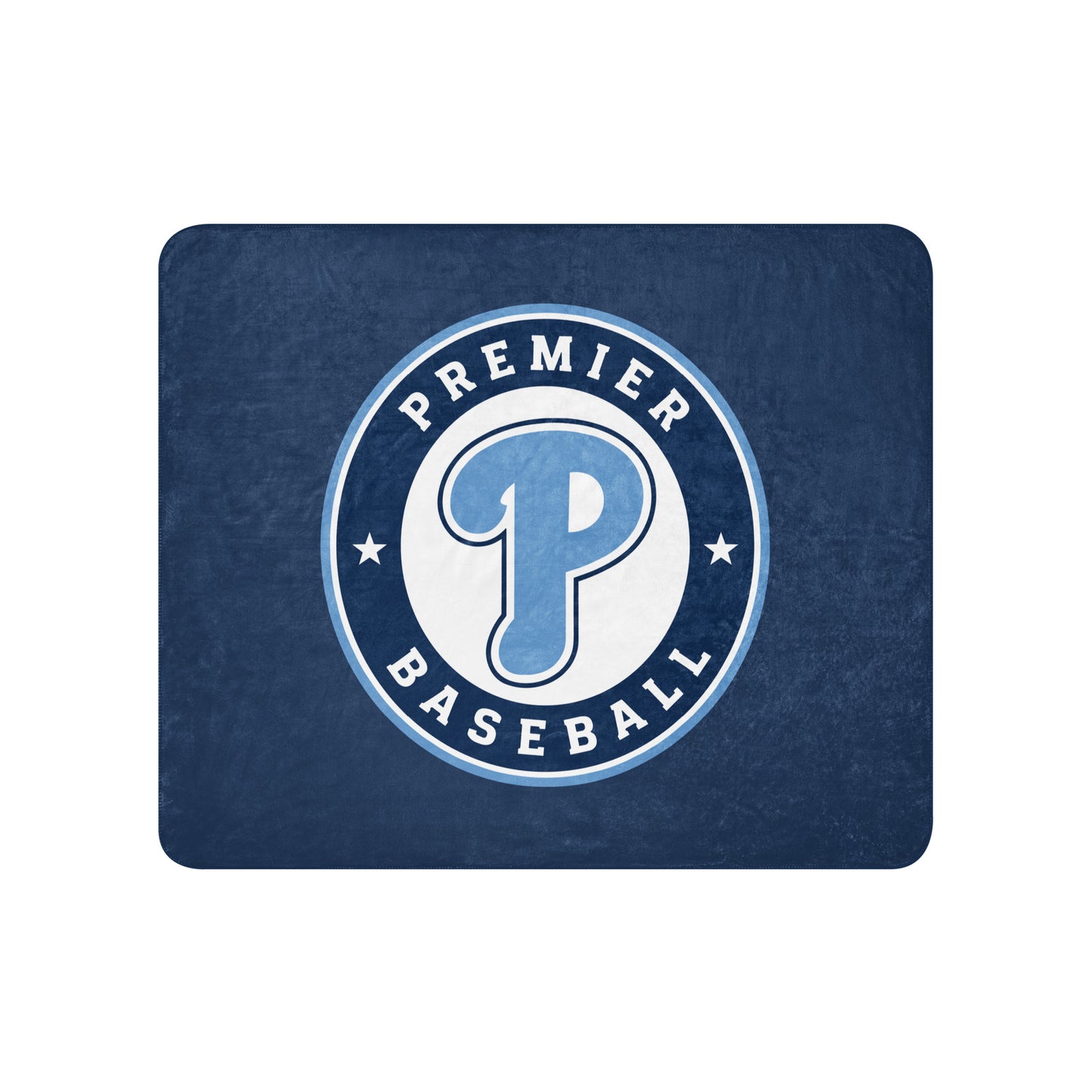 Sherpa Blanket | Premier Baseball | Badge Logo