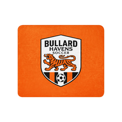 Sherpa Blanket | Bullard Havens Boys Soccer | Shield Logo