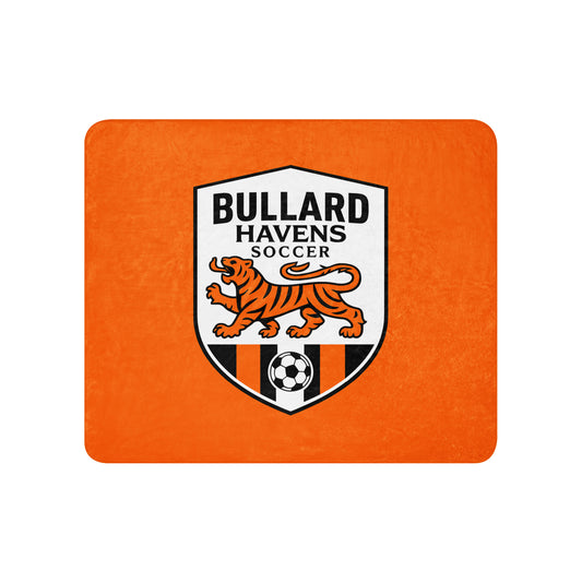 Sherpa Blanket | Bullard Havens Boys Soccer | Shield Logo