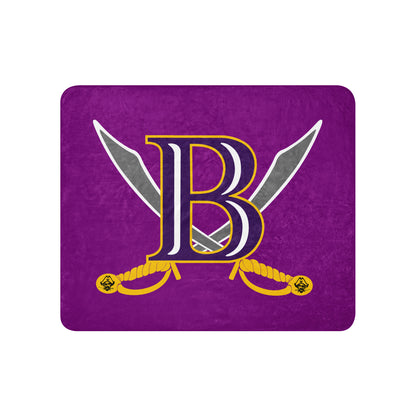 Sherpa Blanket | Belton Youth Football Pirates | Vanguard Logo