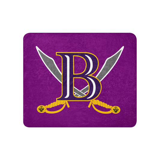 Sherpa Blanket | Belton Youth Football Pirates | Vanguard Logo