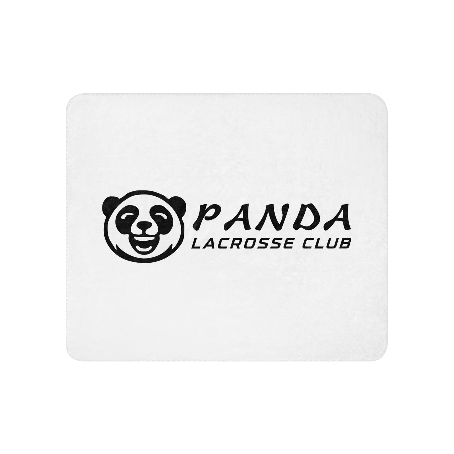 Sherpa Blanket | Panda Lacrosse Club | Crest Logo