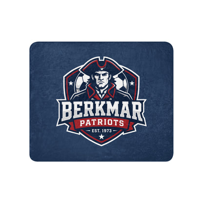 Sherpa Blanket | Berkmar High School Soccer | Shield Logo