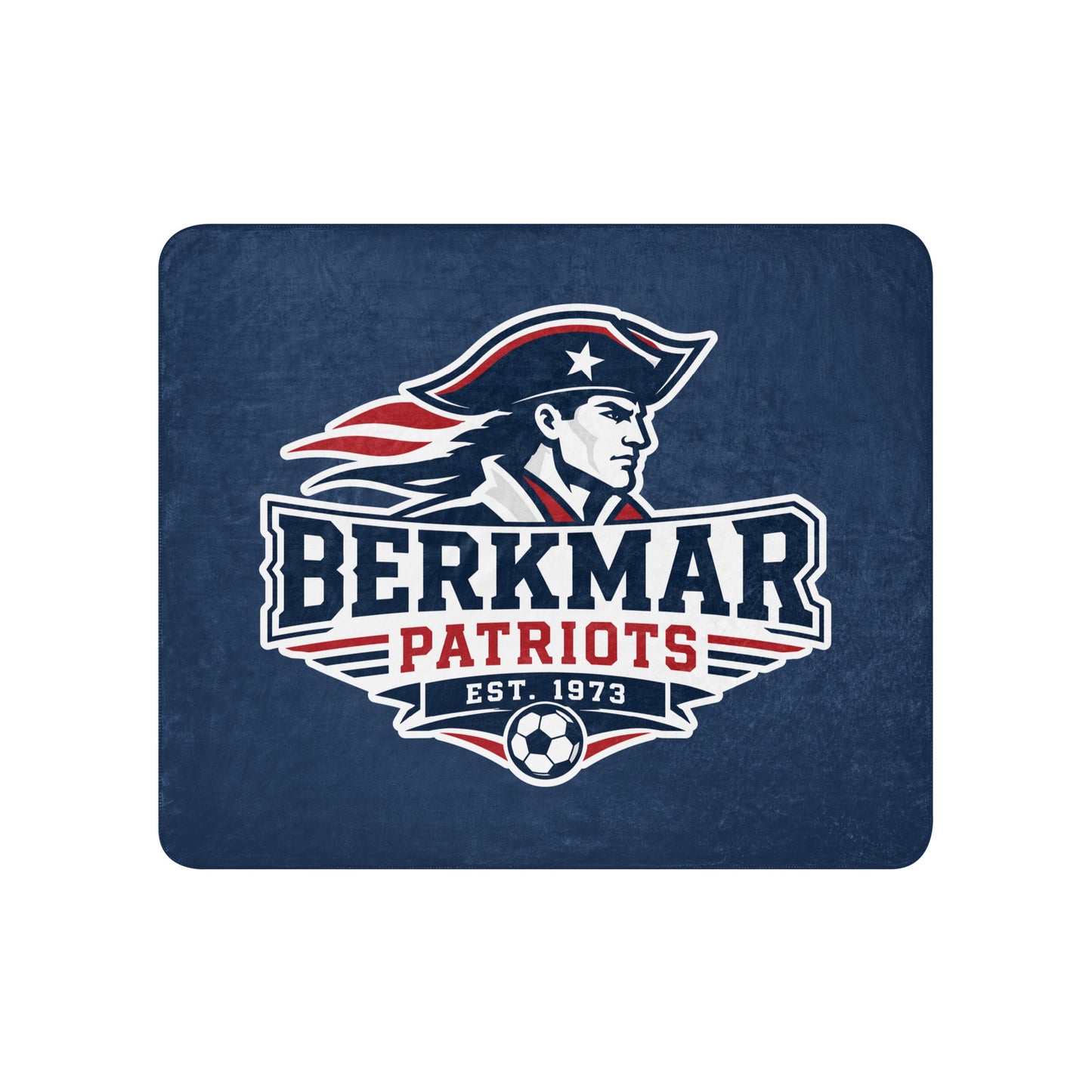 Sherpa Blanket | Berkmar High School Soccer | Vanguard Logo