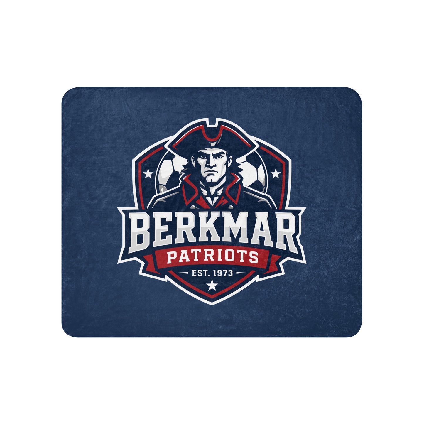 Sherpa Blanket | Berkmar High School Soccer | Shield Logo