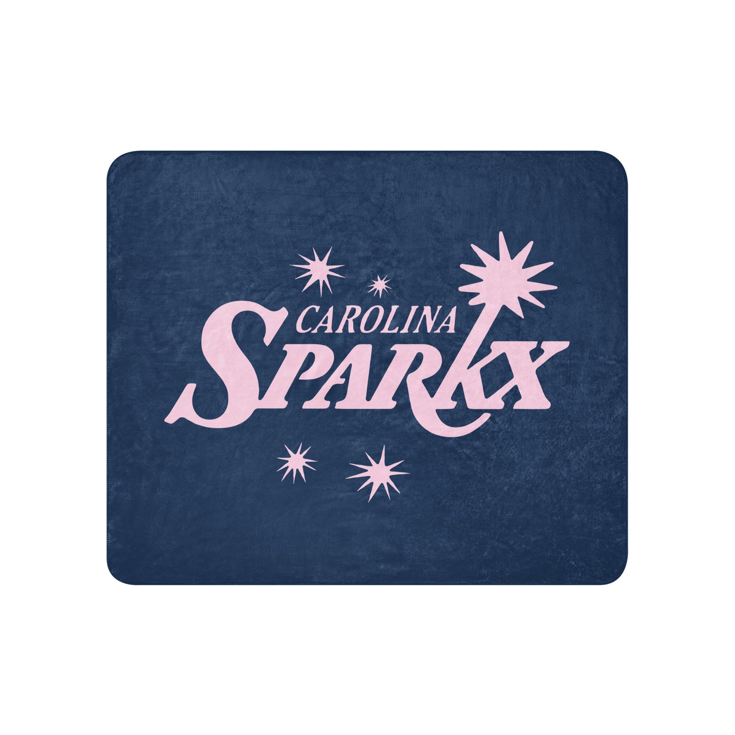 Sherpa Blanket | Carolina Sparkx | Modern Script Logo