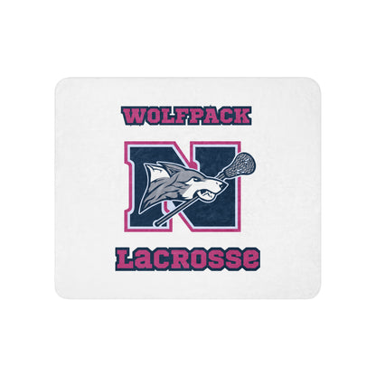 Sherpa Blanket | North Paulding Lacrosse | Apex Logo