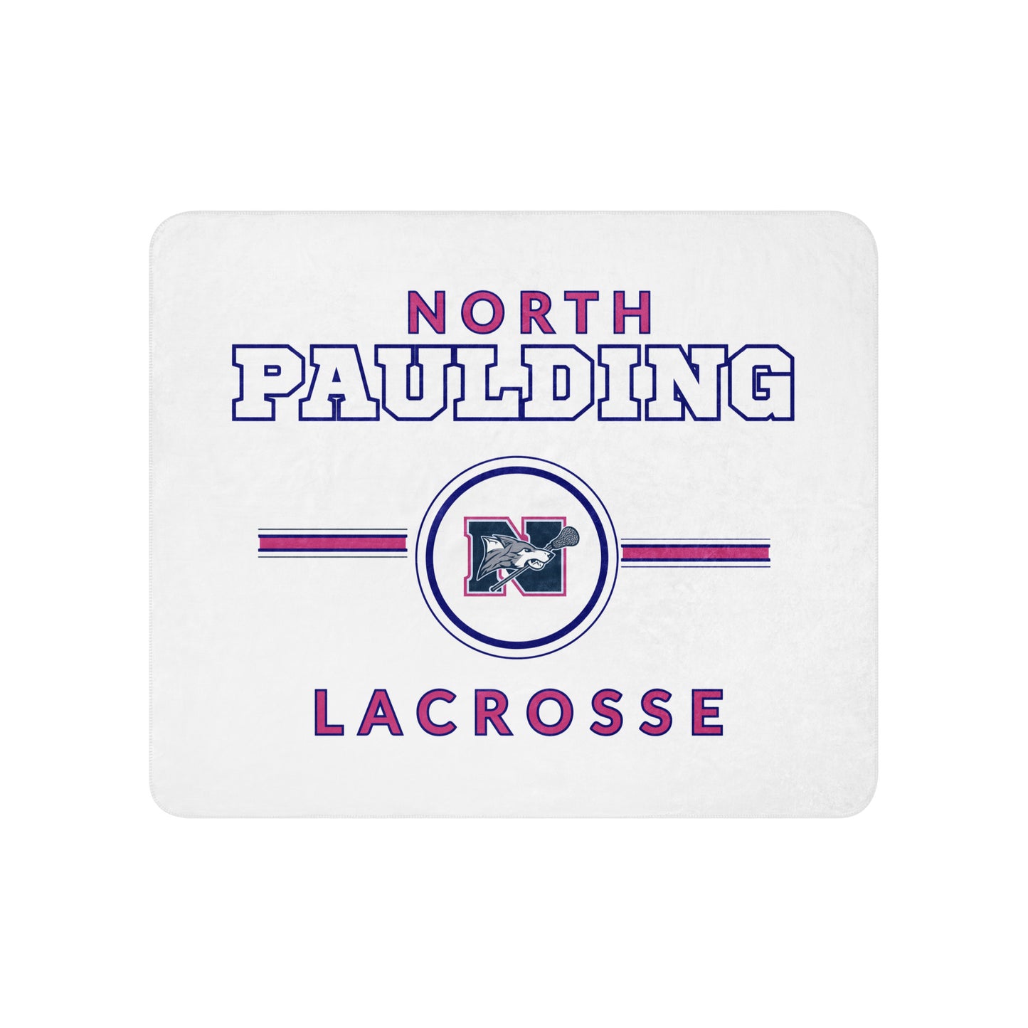 Sherpa Blanket | North Paulding Lacrosse | Valor Logo