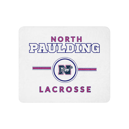 Sherpa Blanket | North Paulding Lacrosse | Valor Logo