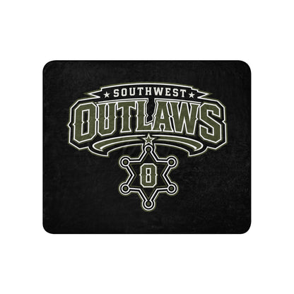Sherpa Blanket | Southwest Outlaws | Frontier Athletics Logo