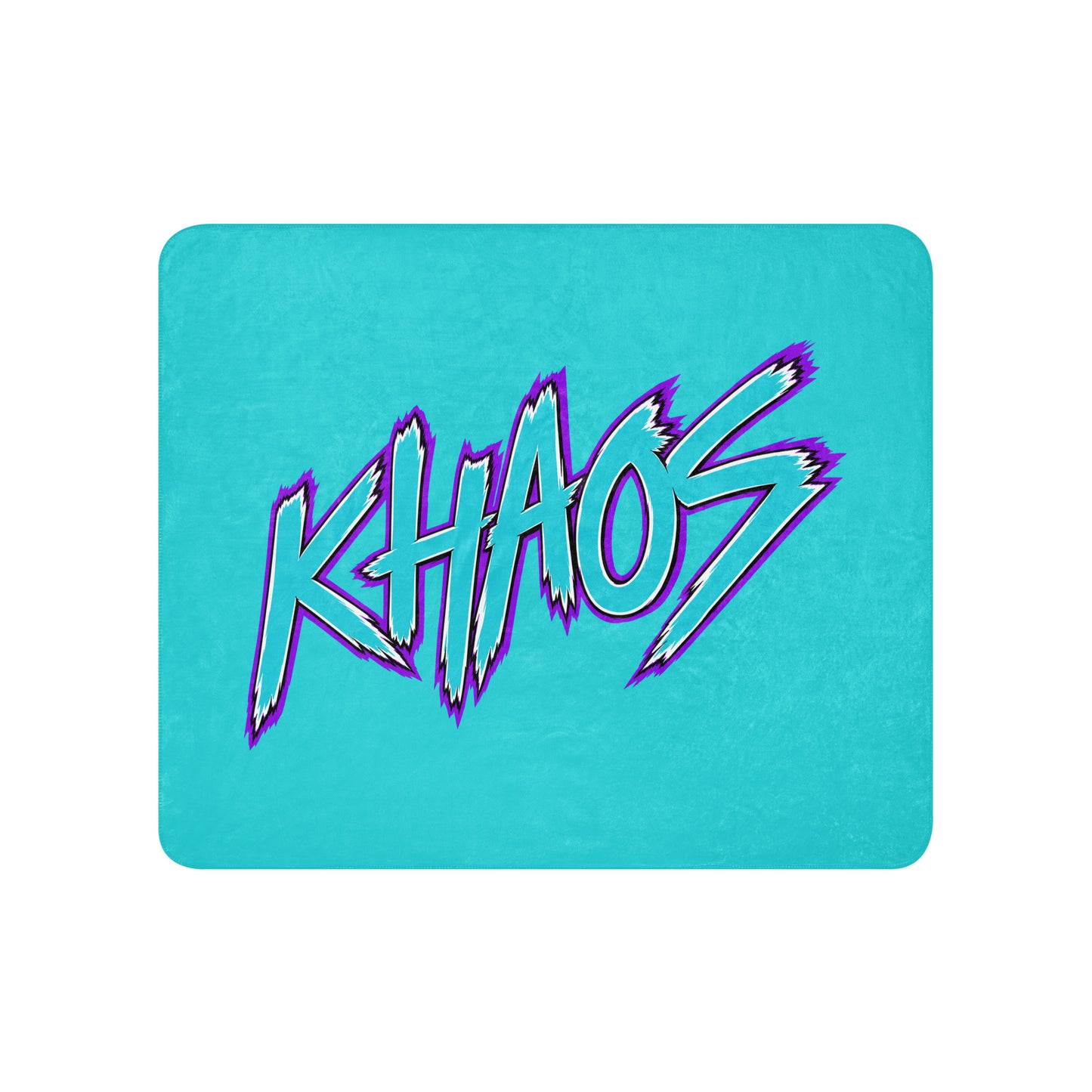 Sherpa Blanket | Khaos Softball | Script Logo