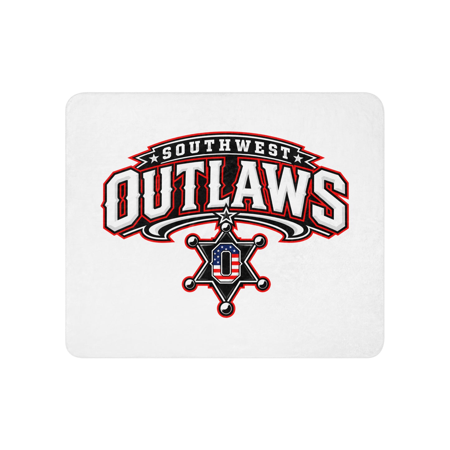Sherpa Blanket | Southwest Outlaws | Vanguard Logo
