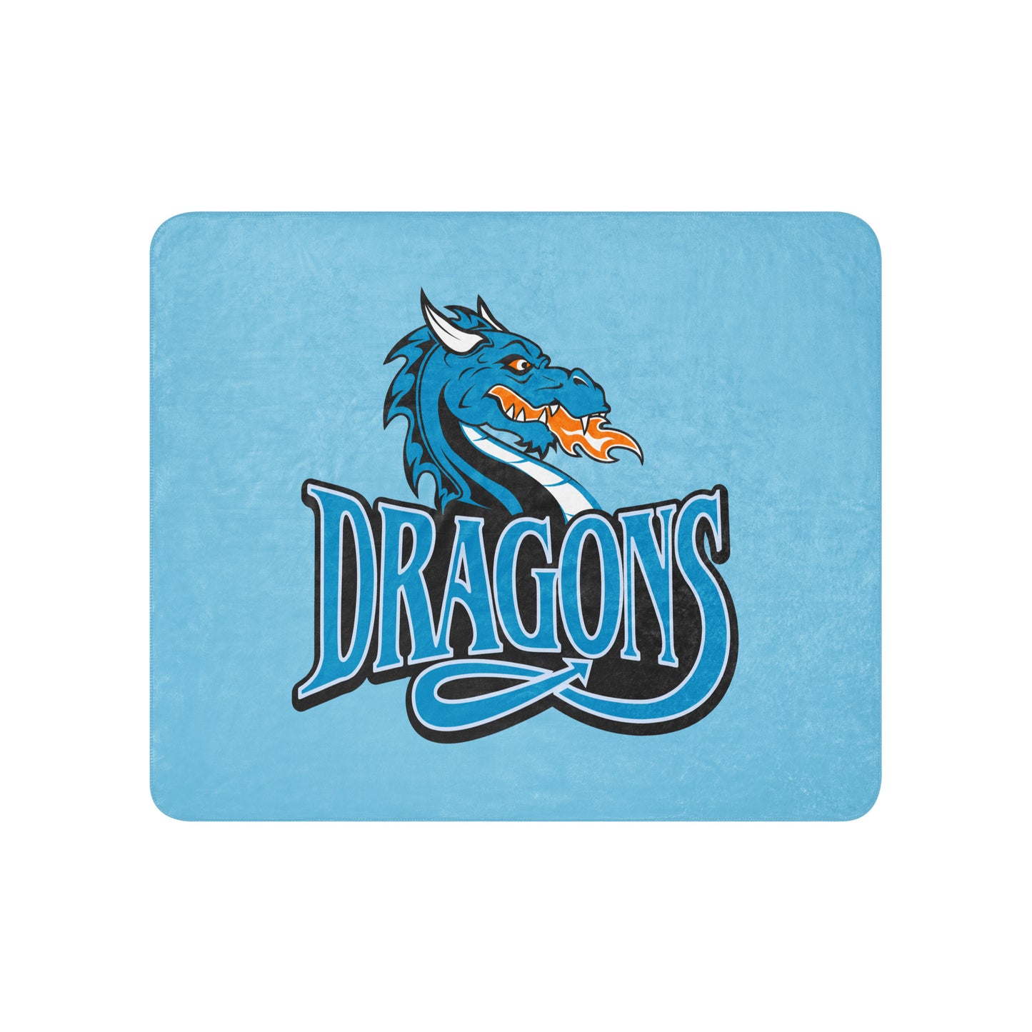 Sherpa Blanket | International Studies Middle School Volleyball | Emblem Logo