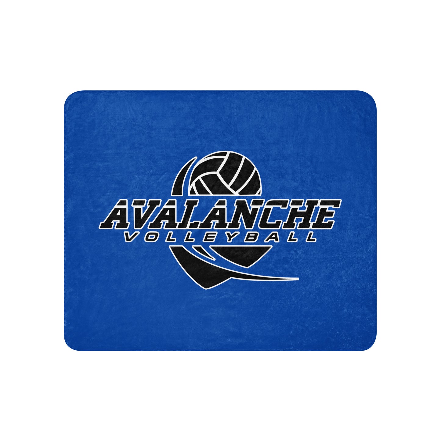 Sherpa Blanket | Avalanche Volleyball Club | Crest Logo
