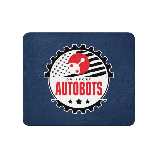 Sherpa Blanket | Guilford Autobots | Emblem Logo