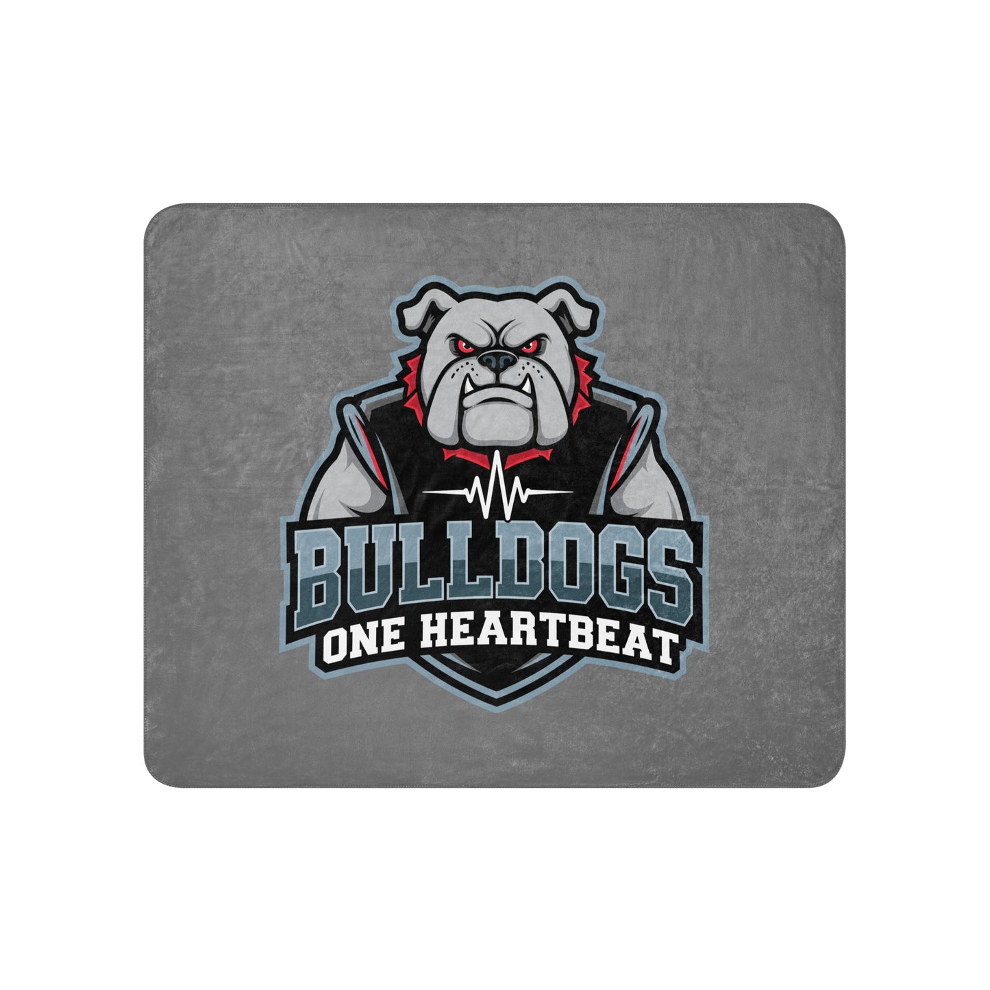 Sherpa Blanket | Celina Recreational Football Black | Emblem Logo