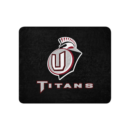 Sherpa Blanket | Union Gymnastics | Emblem Logo
