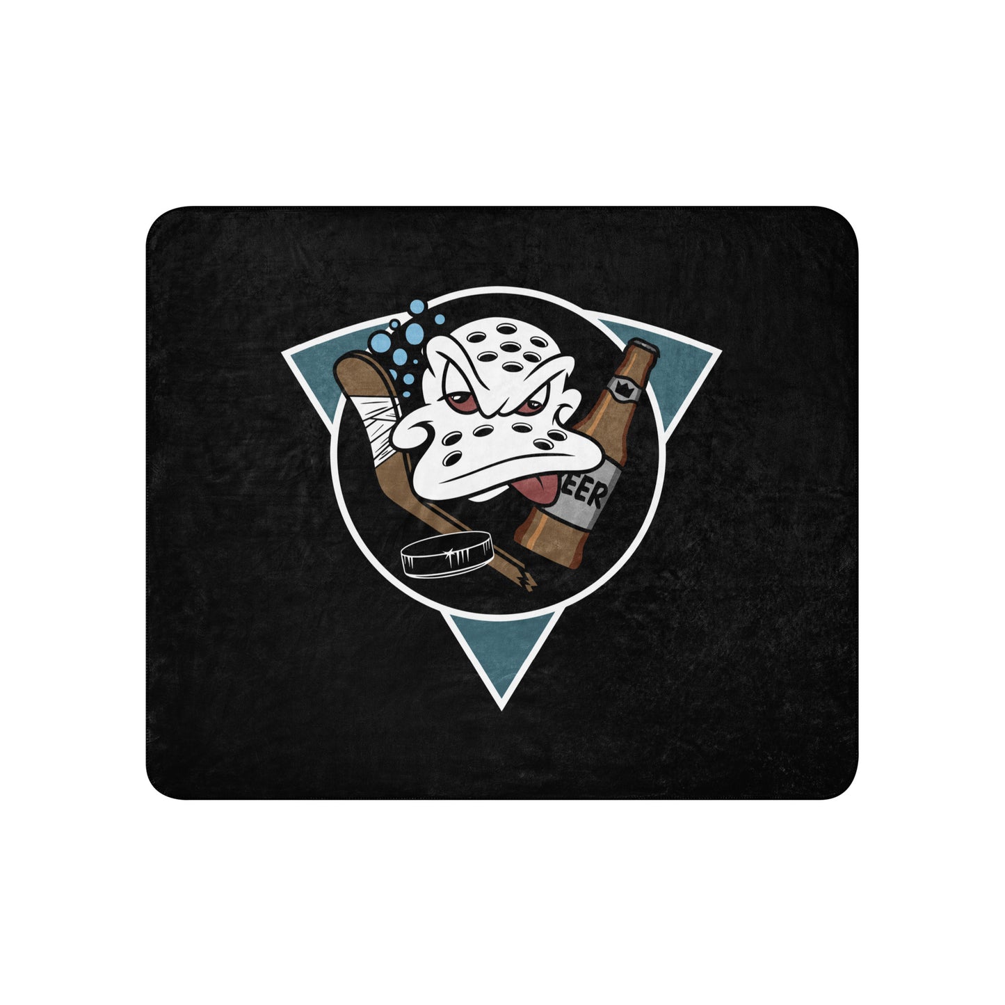 Sherpa Blanket | Mighty Drunks | Crest Logo