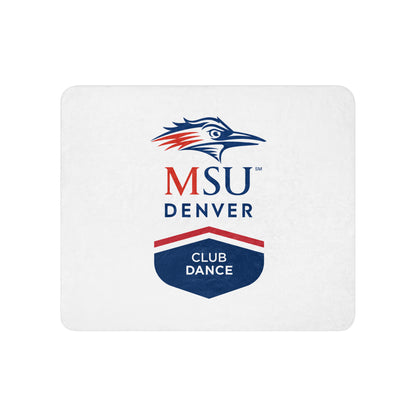 Sherpa Blanket | MSU Denver Dance Team | Apex Logo