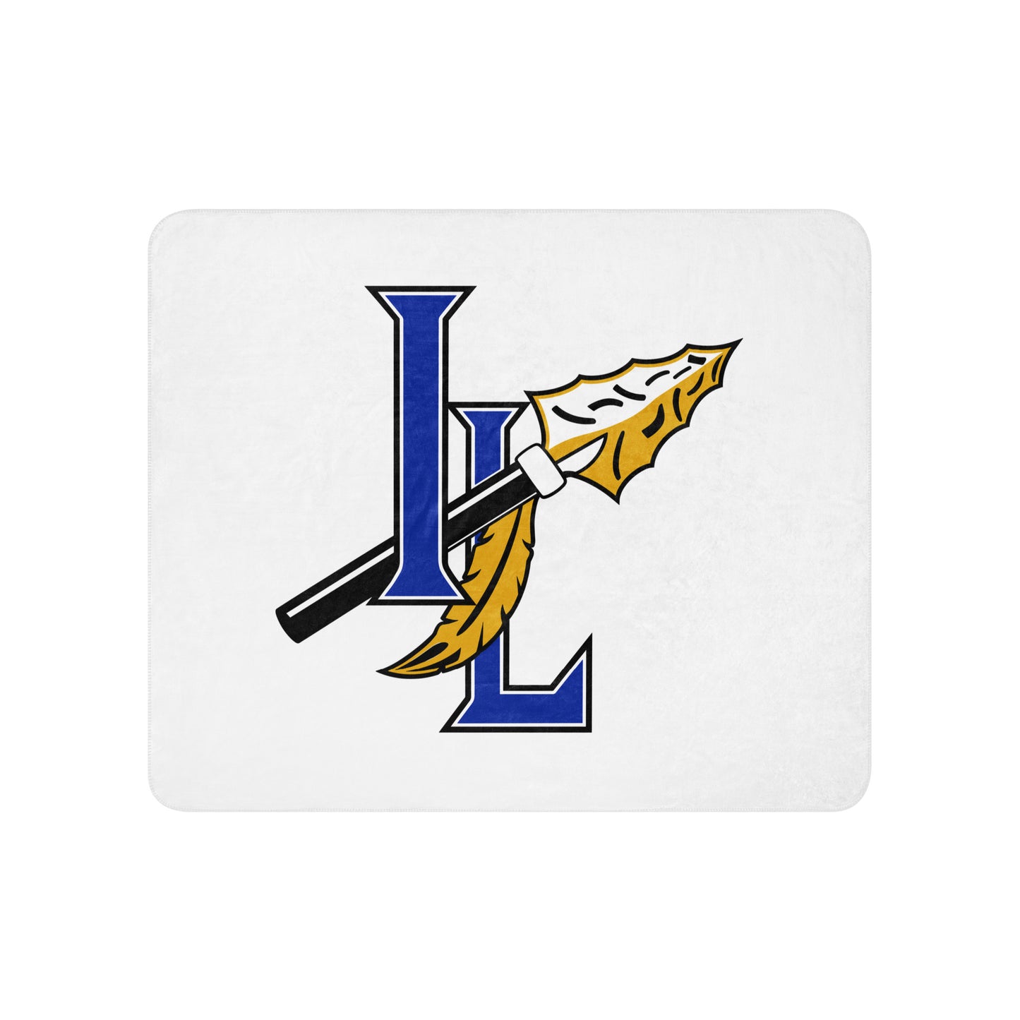 Sherpa Blanket | Indian Land Middle School Volleyball | Spear Athletic Logo