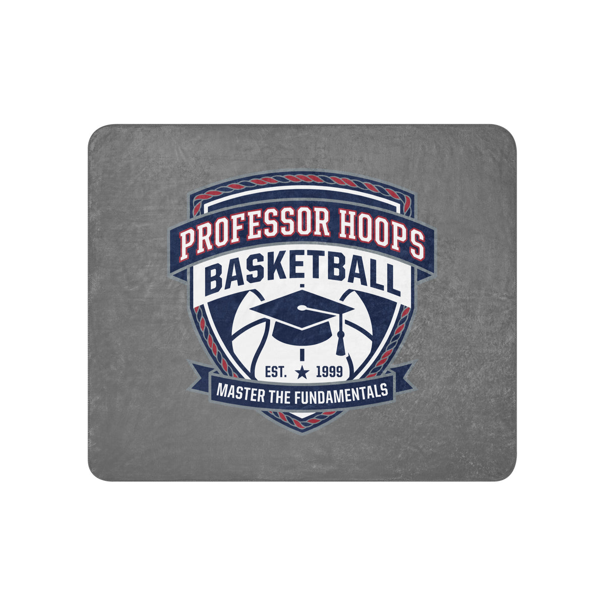 Sherpa Blanket | Professor Hoops Basketball | Crest Logo