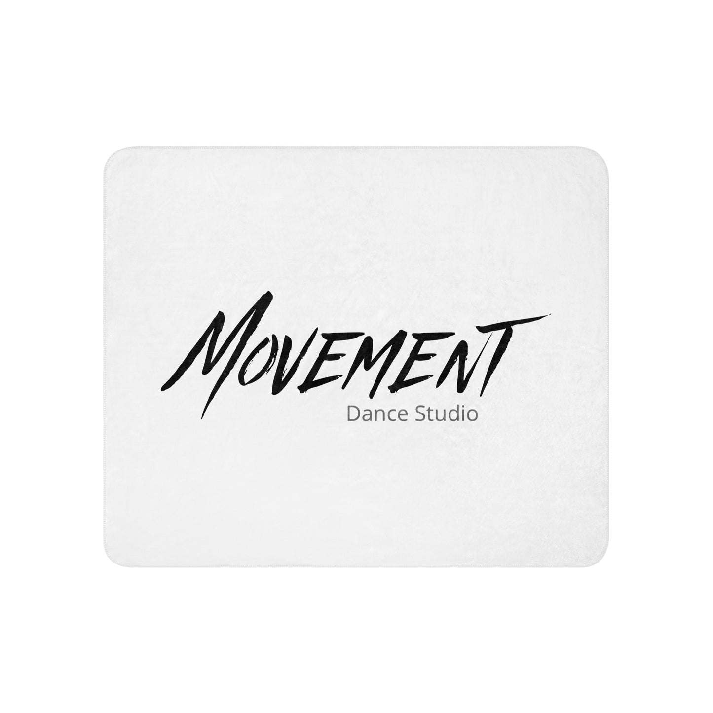 Sherpa Blanket | Movement Dance Studio | Crest Logo