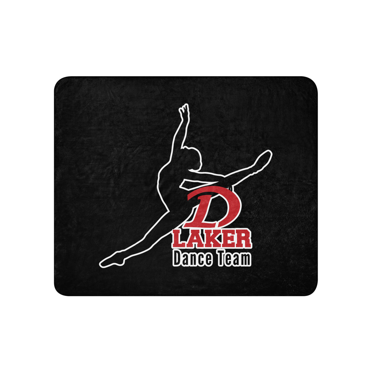 Sherpa Blanket | Detroit Lakes Dance | Valor Varsity Logo