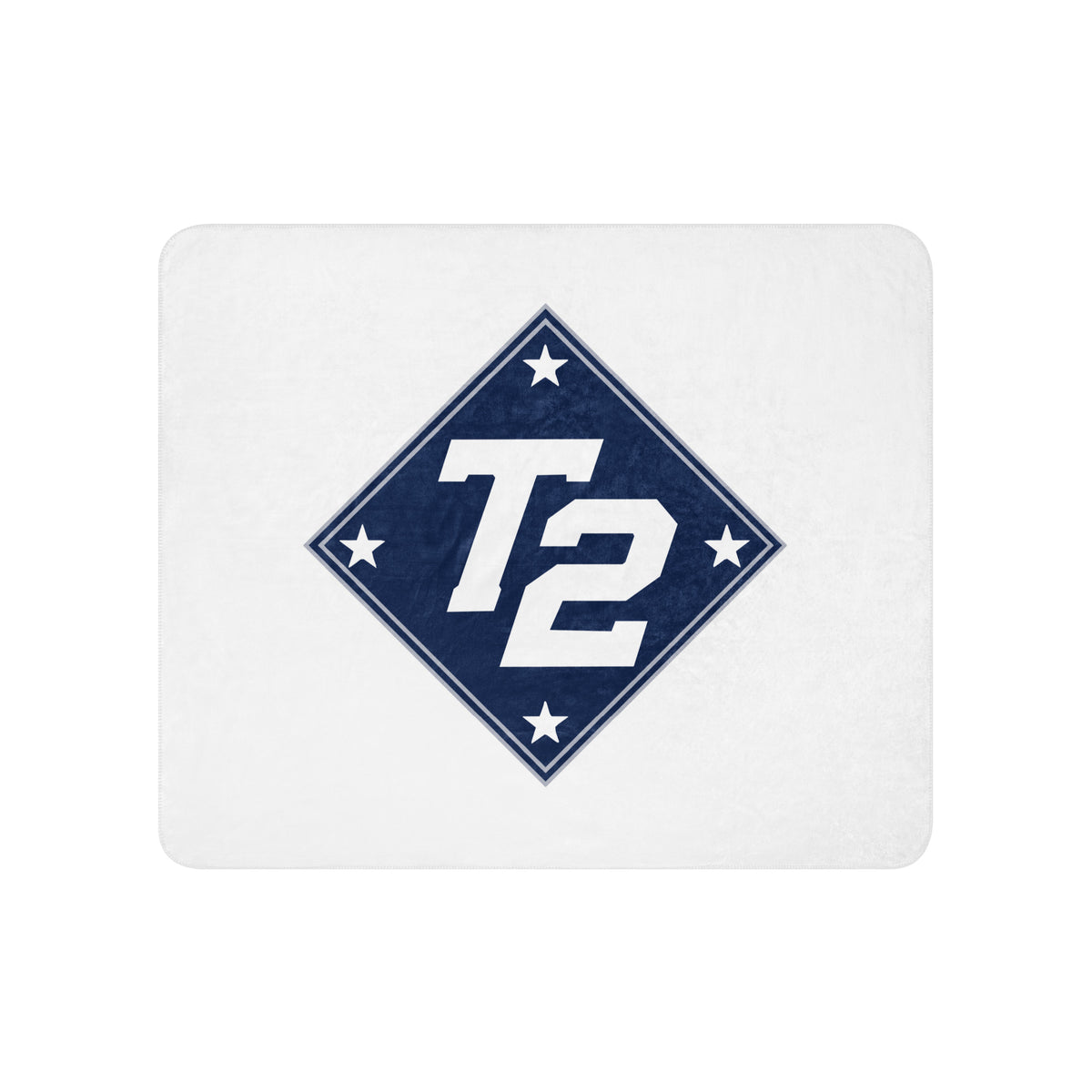 Sherpa Blanket | Texas Turn Two Baseball | Crest Logo