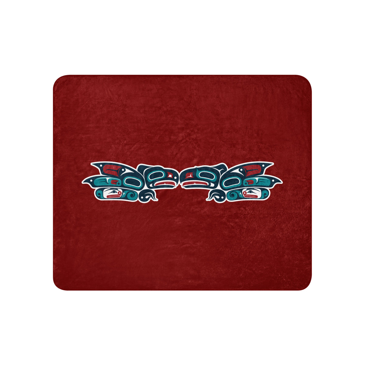 Sherpa Blanket | Allen Marine | Valor Logo