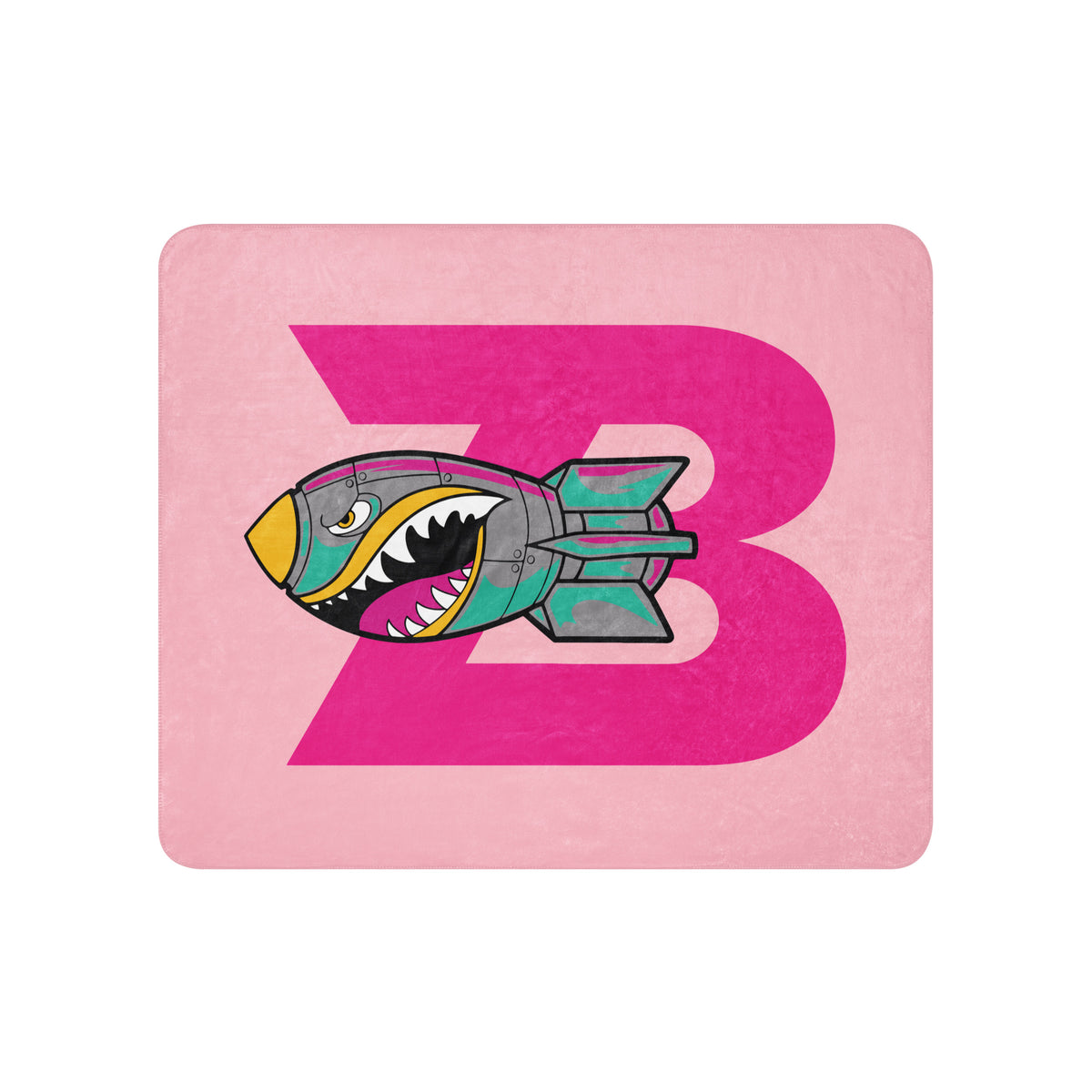 Sherpa Blanket | Buffalo Bomb Squad 12u Softball | Lettermark Logo