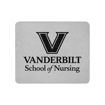 Sherpa Blanket | Grand View University Nursing | Crest Logo