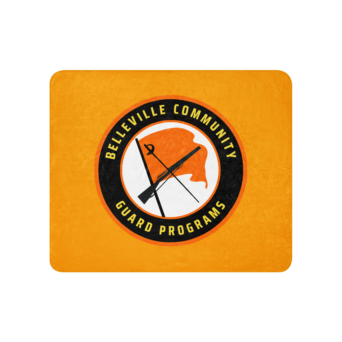 Sherpa Blanket | Belleville Community Guard Programs | Badge Logo
