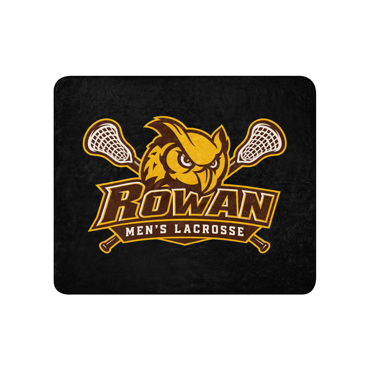 Sherpa Blanket | Rowan Men’s Lacrosse | Valor Logo