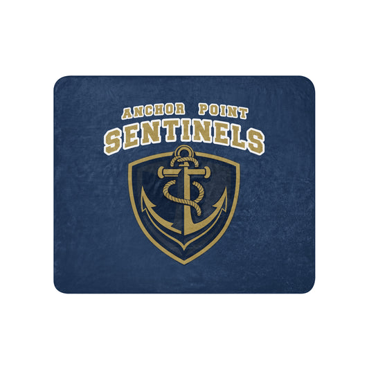 Sherpa Blanket | Anchor Point | Crest Logo