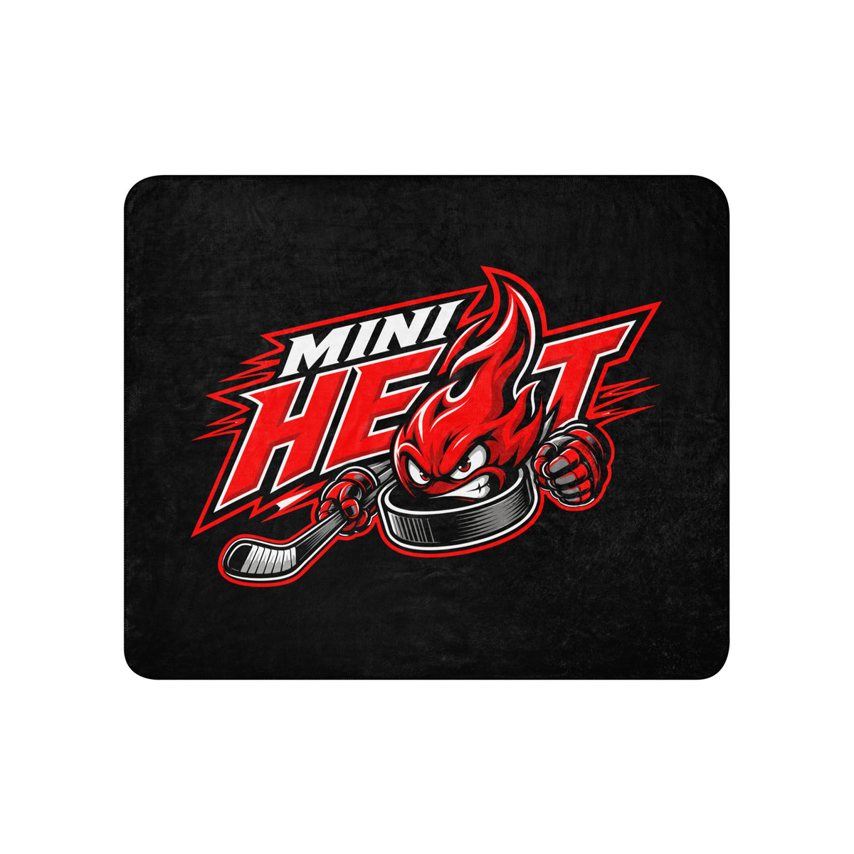 Sherpa Blanket | MINI HEAT | Emblem Logo