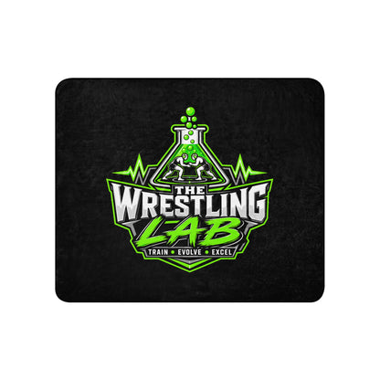 Sherpa Blanket | The Wrestling Lab | Emblem Logo