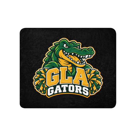 Sherpa Blanket | GLA Gators Cheer Team | Apex Gators Elite Logo